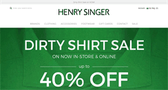 Desktop Screenshot of henrysinger.com